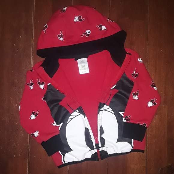 💥💥 3 for 10 💥💥4t girls mini mouse zip up hoody - Picture 3 of 8